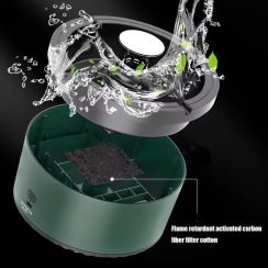 2 Pcs Smart Charging Desktop Ashtray