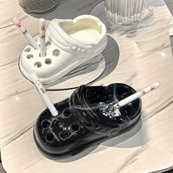 8 Pcs Shoe Shaped Ceramic Ashtray