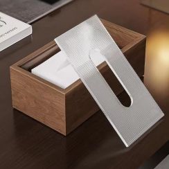 7 Pcs New Chinese Light Luxury Living Room High Grade Tissue Box