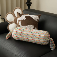 3 Pcs Colourful Candy Shape Cushion